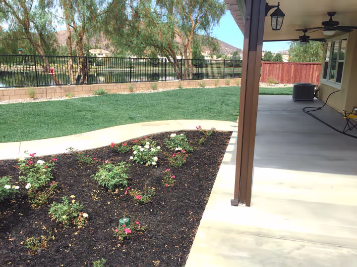 Residential Concrete Flatwork Back Yard Renovation — photo 12